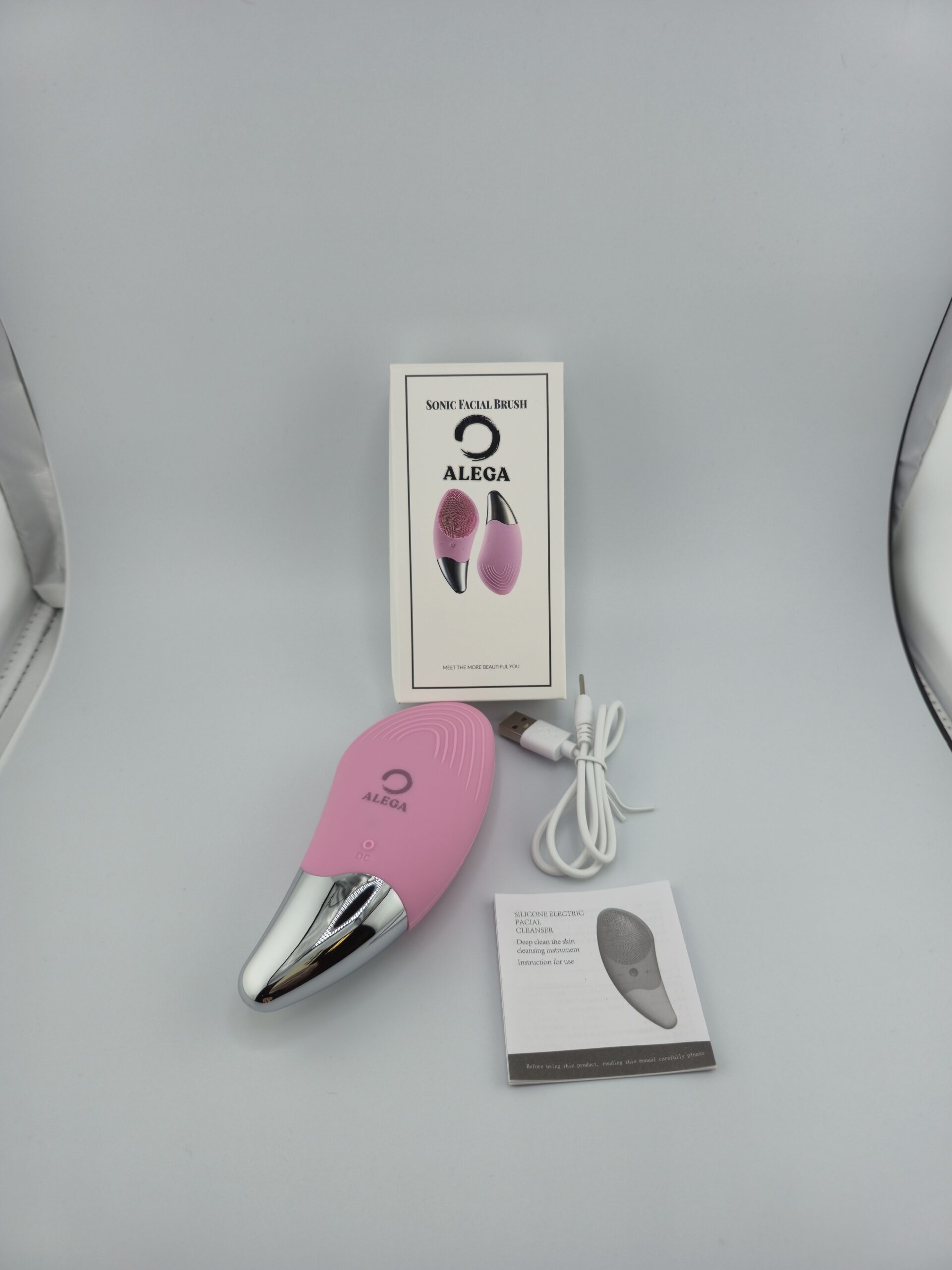 Sonic Facial Brush von Alega - Tiefenwäsche für deine Poren – Bild 2